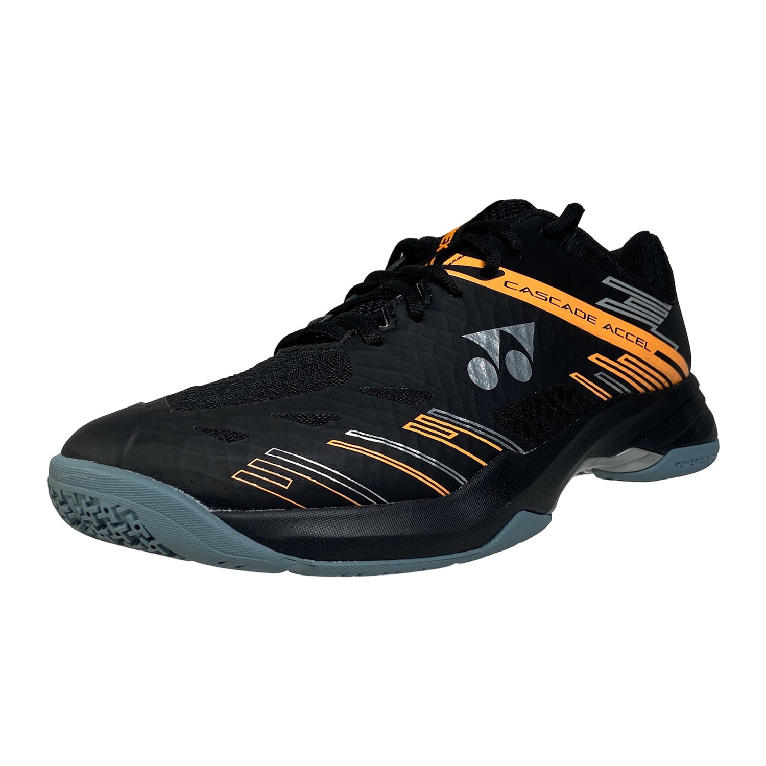 Yonex POWER CUSHION CASCADE ACCEL WIDE Badminton Shoes Black Orange